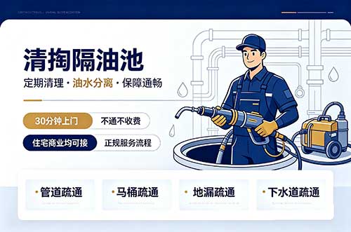 福州清掏隔油池